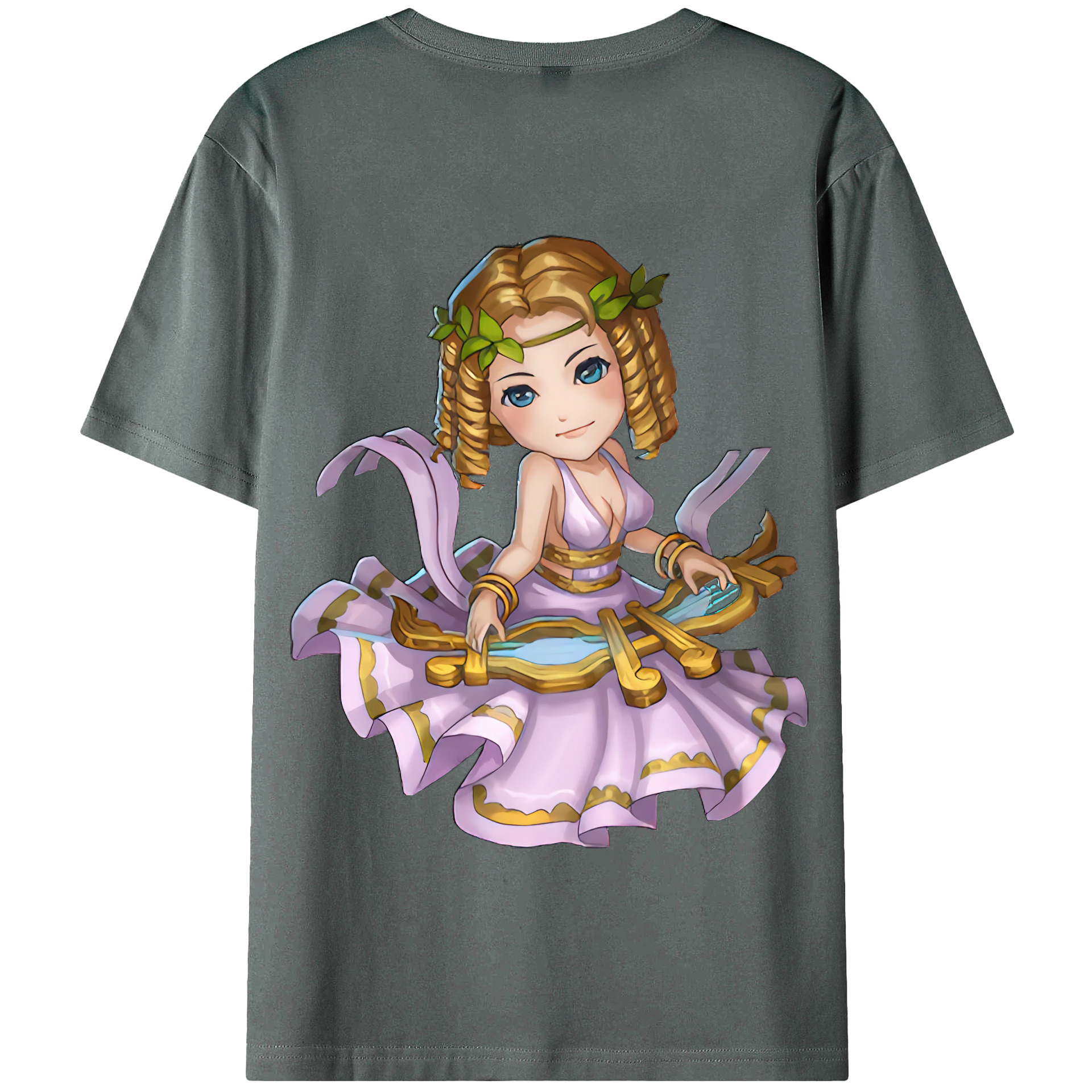 リーグ・オブ・レジェンド League of Legends LOL 綿100％半袖Tシャツ（背面プリント）